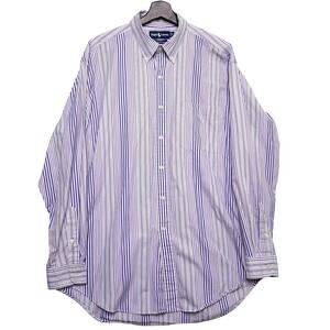 Ralph Lauren Polo Blake Men’s Shirt Stripe 100% Cotton Button Down Classic Fit
